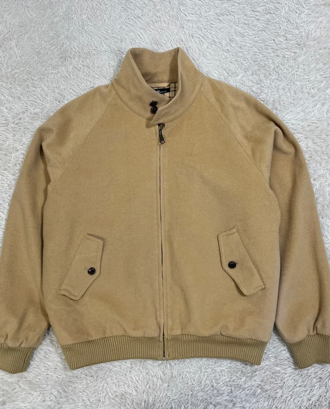 빈티지 울 블루종 자켓/캐시미어/#2853 상품이미지1