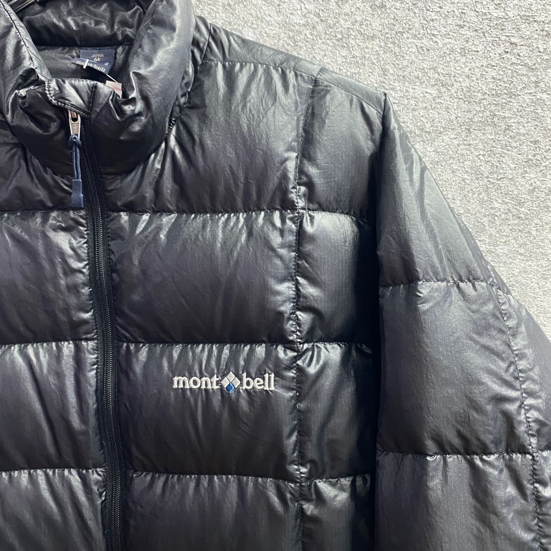 몽벨 슈페리어 블랙 다운 자켓 경량 패딩 B3832 상품이미지3