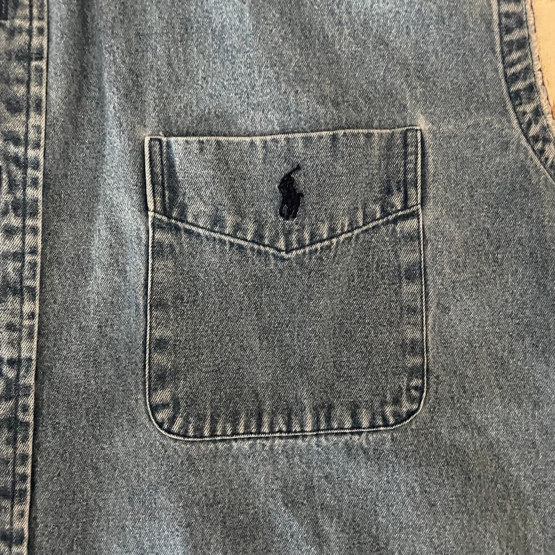 폴로 랄프로렌 데님 베스트 상품이미지3