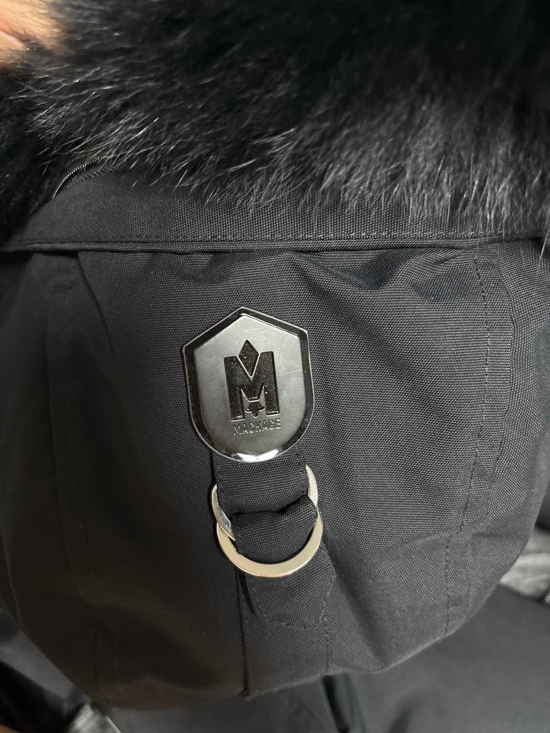 맥케이지 딕슨 패딩 블랙 퍼 [40] 상품이미지3