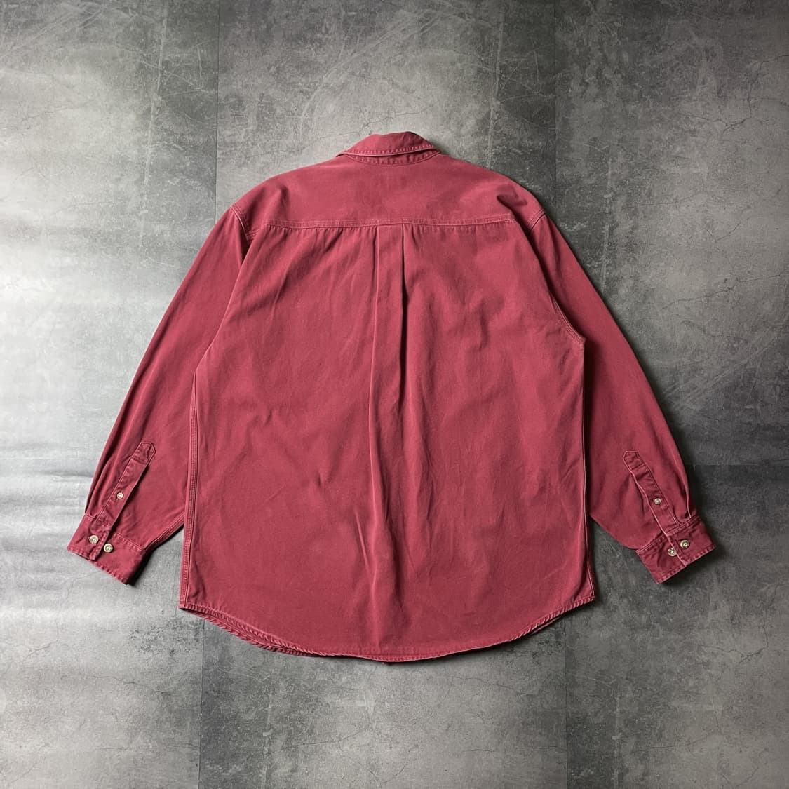 CARHARTT 칼하트 빈티지 레드 코튼 워크셔츠 A00339 상품이미지6