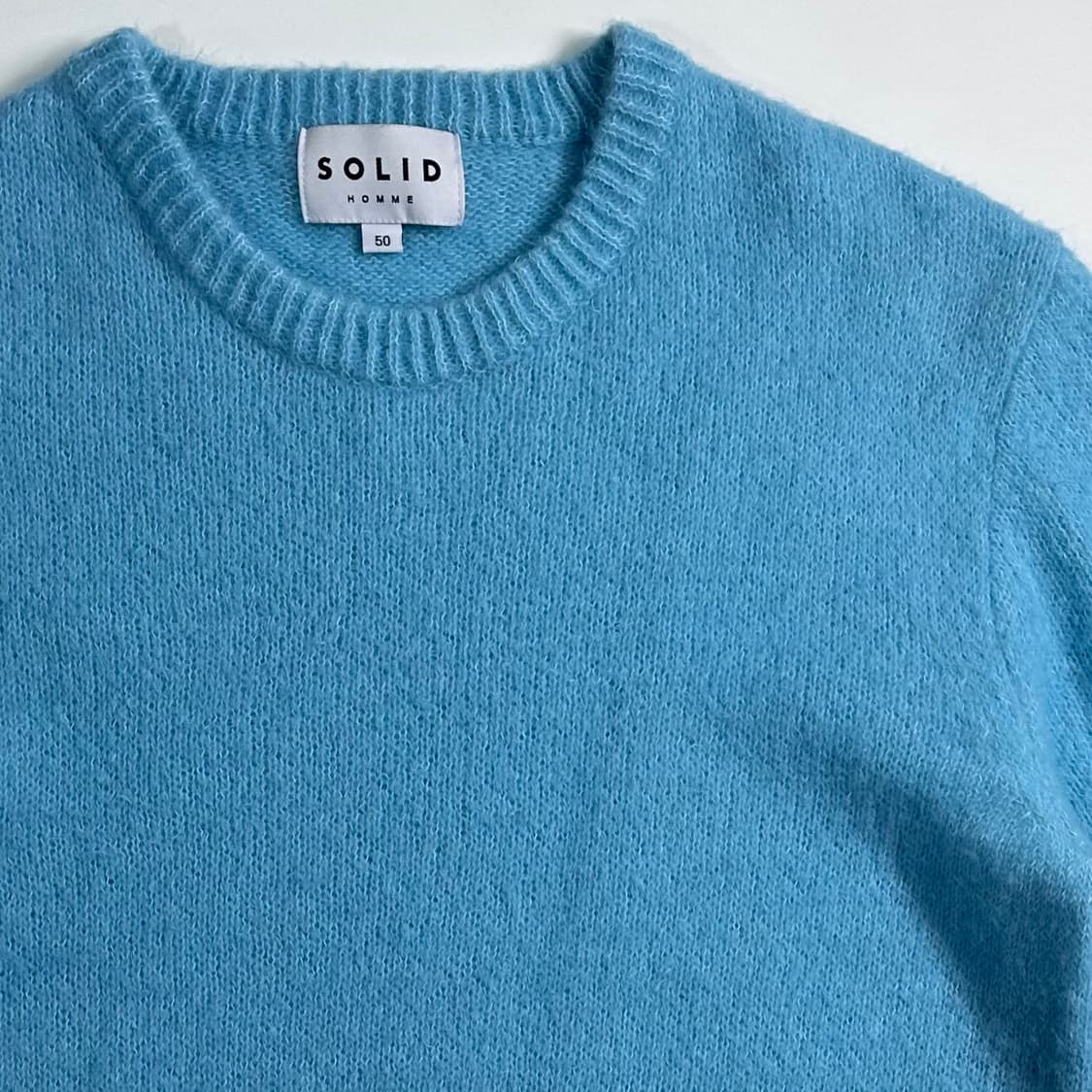 솔리드 옴므 민트 울 니트  상품이미지4