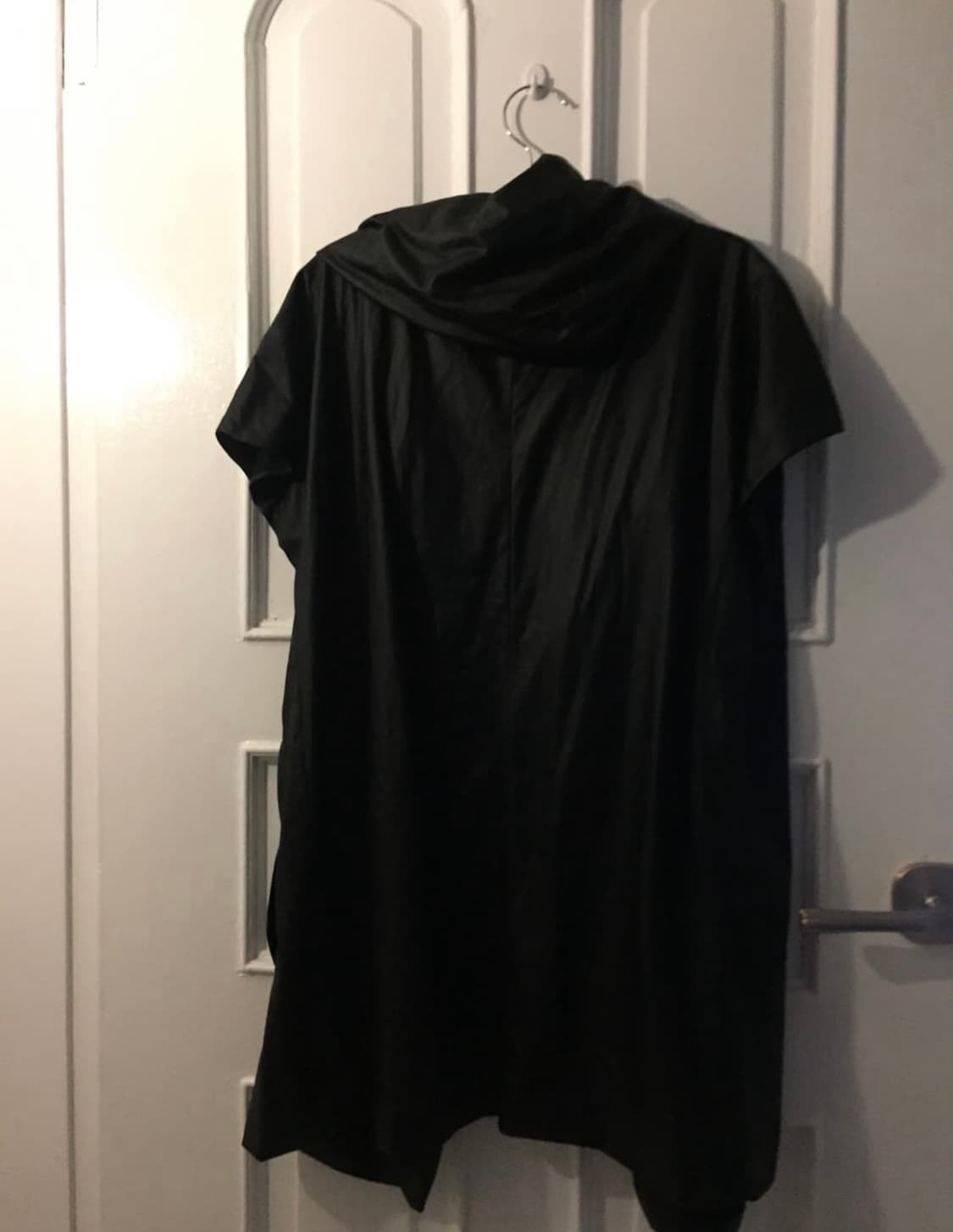 릭맛 블랙 펑크 유광 조끼 블랙 자켓  상품이미지3