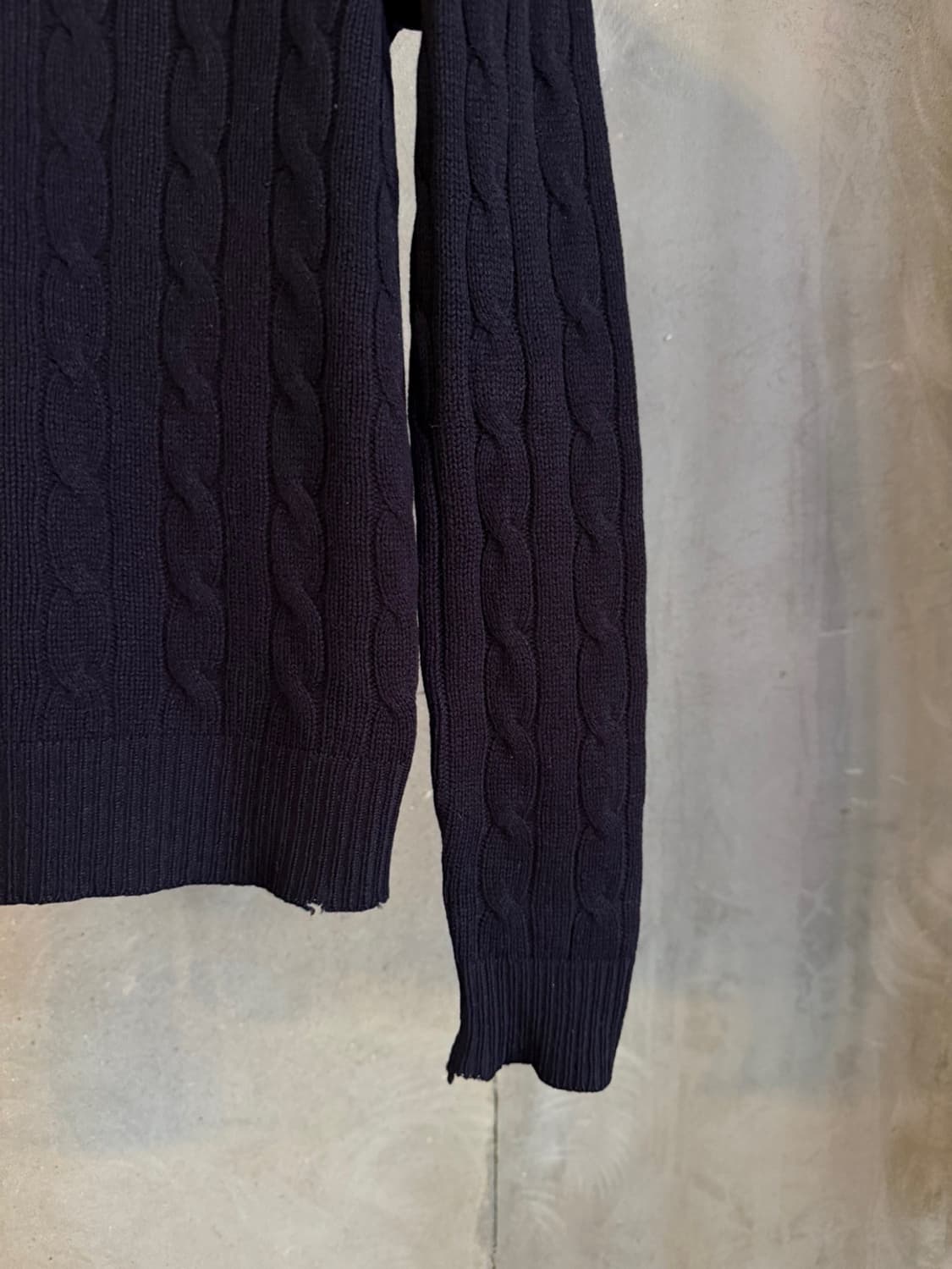 폴로 랄프로렌 캐시미어 케이블 니트 44 상품이미지5