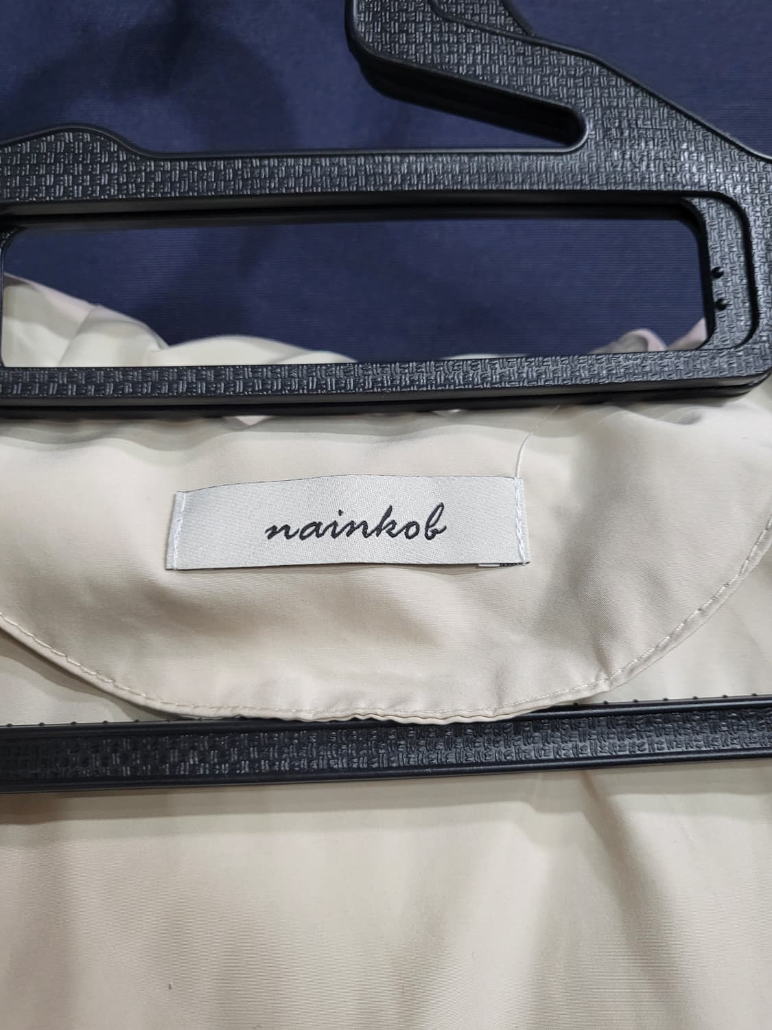 나인콥 덕다운 후드 롱패딩 상품이미지7