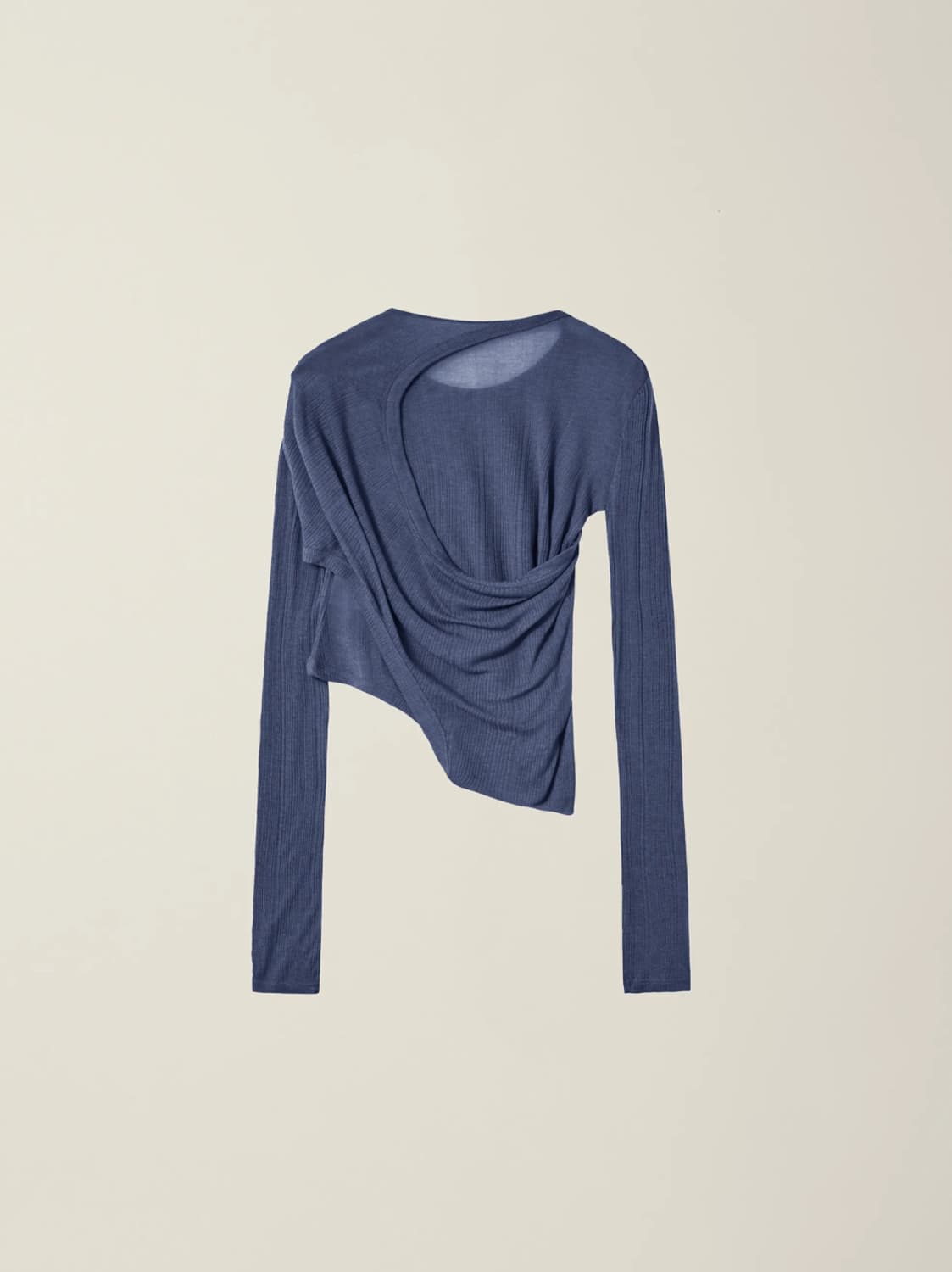 ÉÉ womens twist t-shrit navy m 상품이미지3