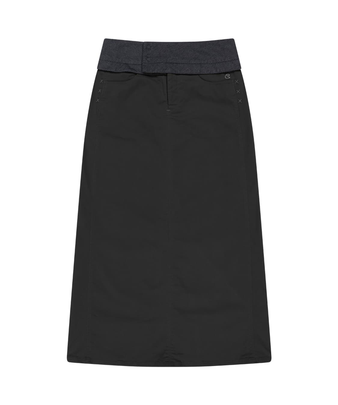 코이세이오 패널 스커트 차콜 상품이미지1