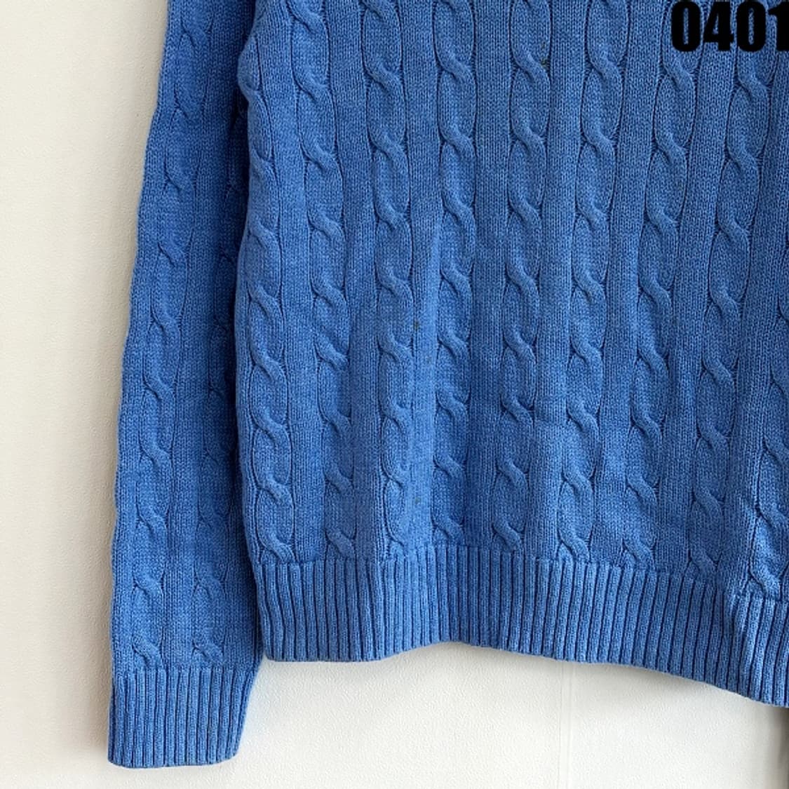 폴로 랄프로렌 케이블 니트 스웨터 170/92A 0401 상품이미지3