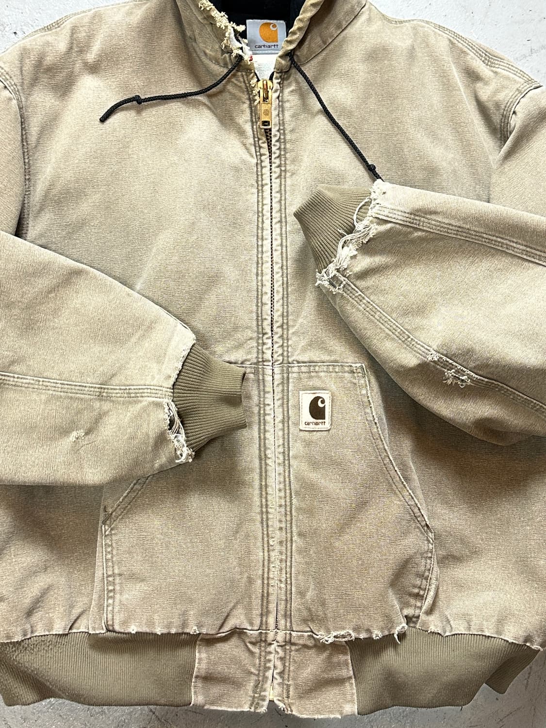 00's OG 칼하트 J68 액티브 자켓 칼하트 DES 후드자켓 상품이미지7