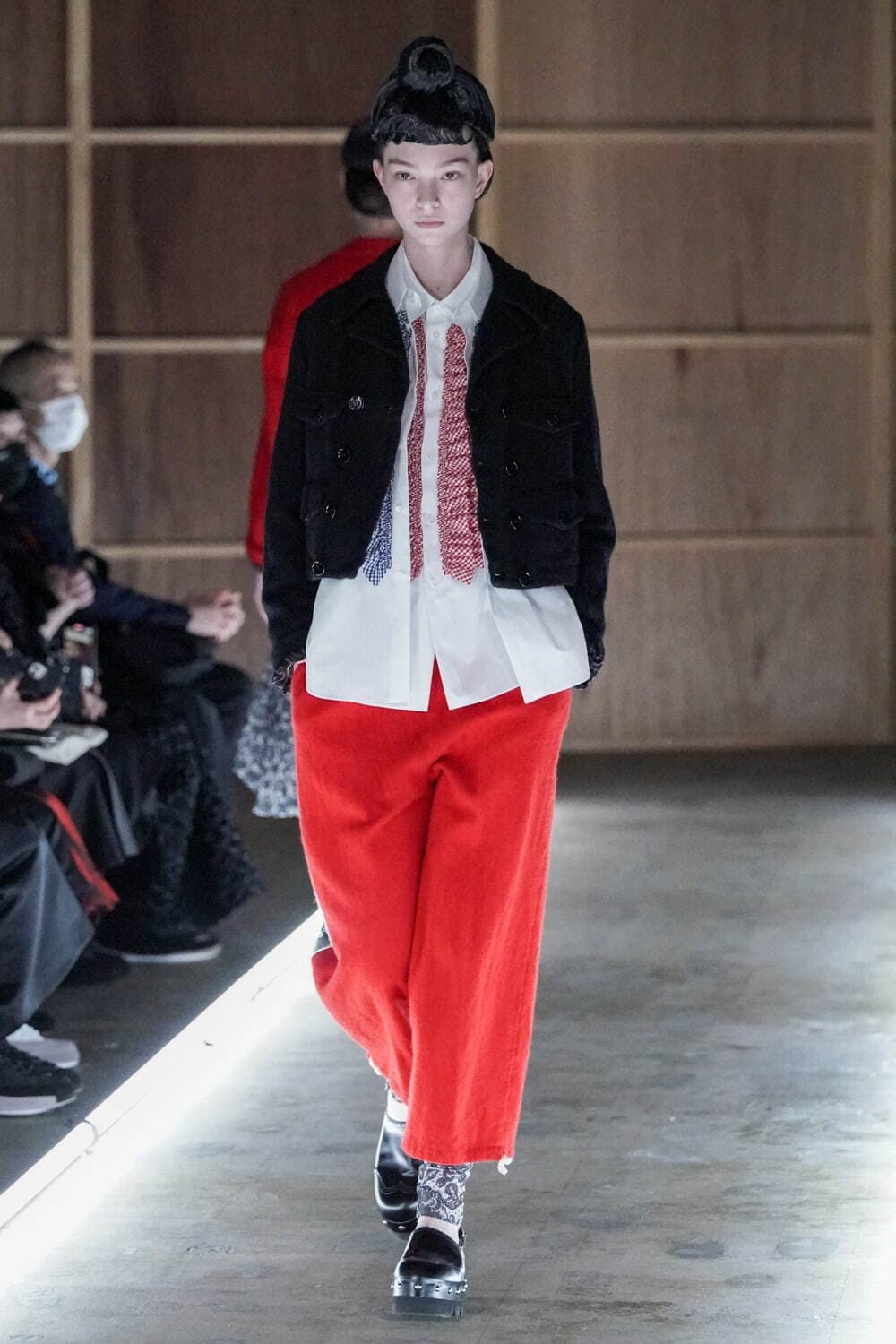 Pocket Detail Double Fulling Wool Jacket 상품이미지1