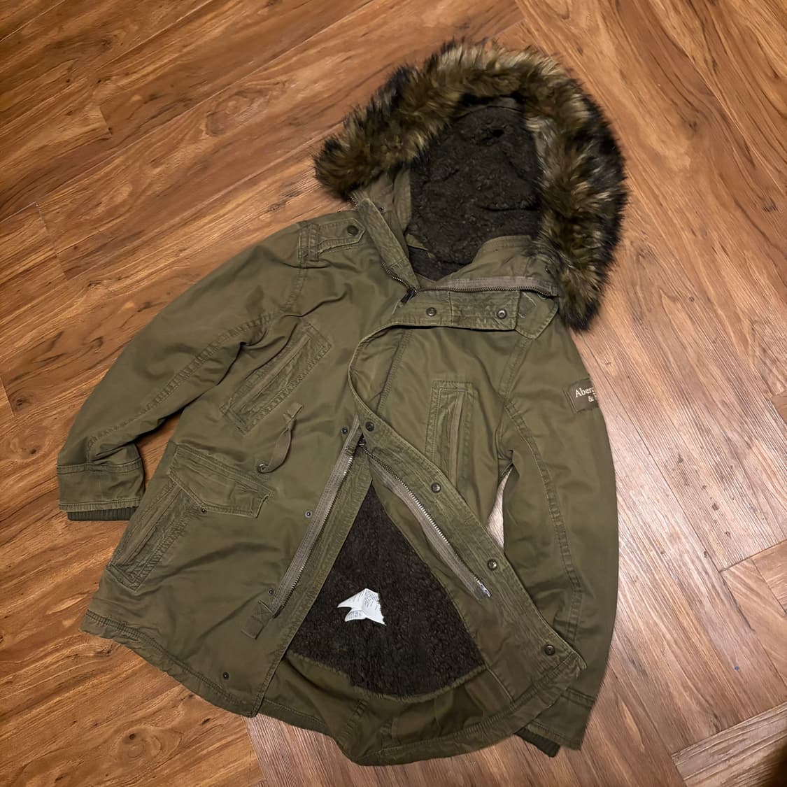 ABERCROMBIE FUR MILITARY  JACKET 상품이미지6