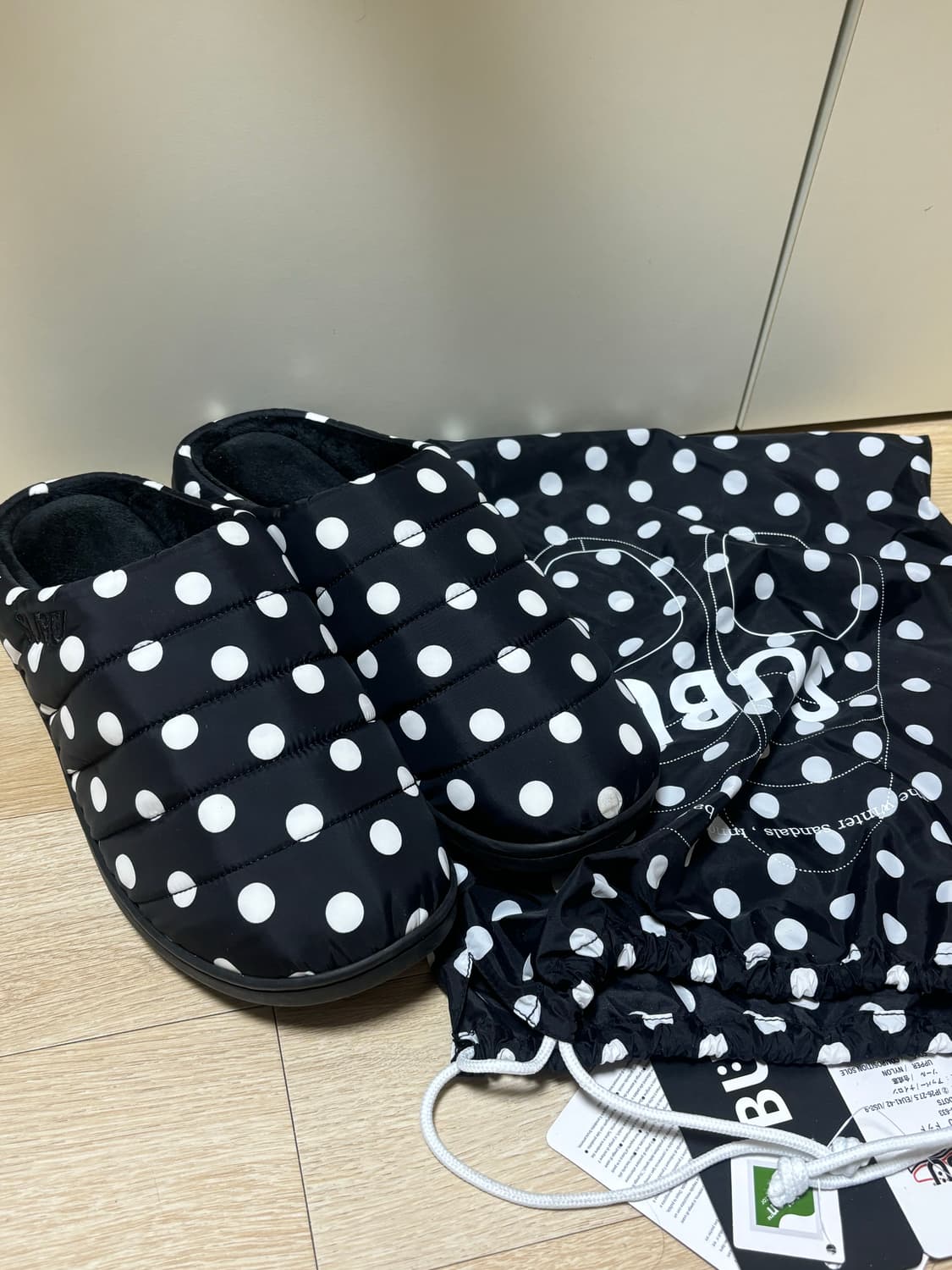SUBU 도트 슬리퍼 [2 size] 상품이미지2