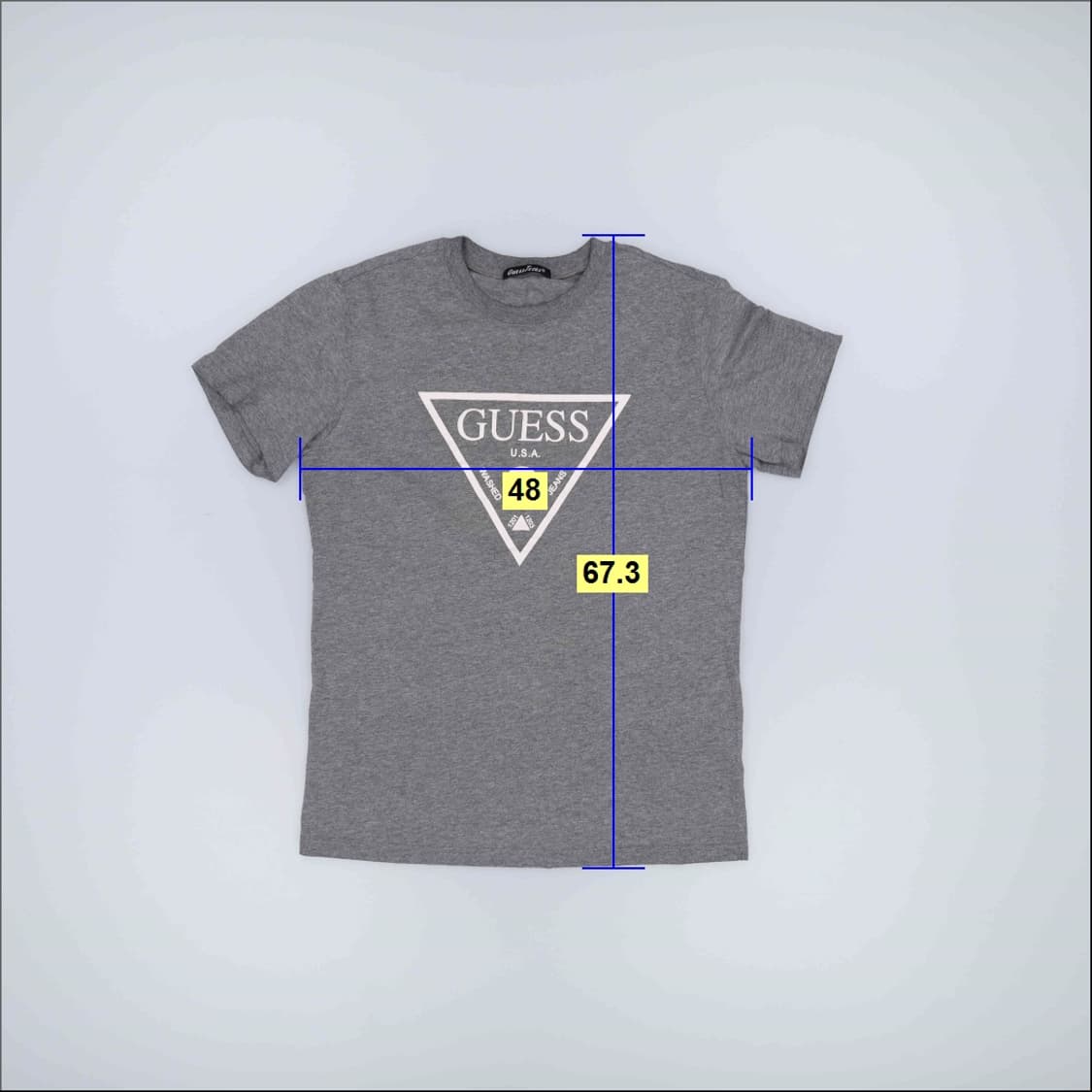 M 게스 빅로고 반팔티 0417H1 상품이미지5