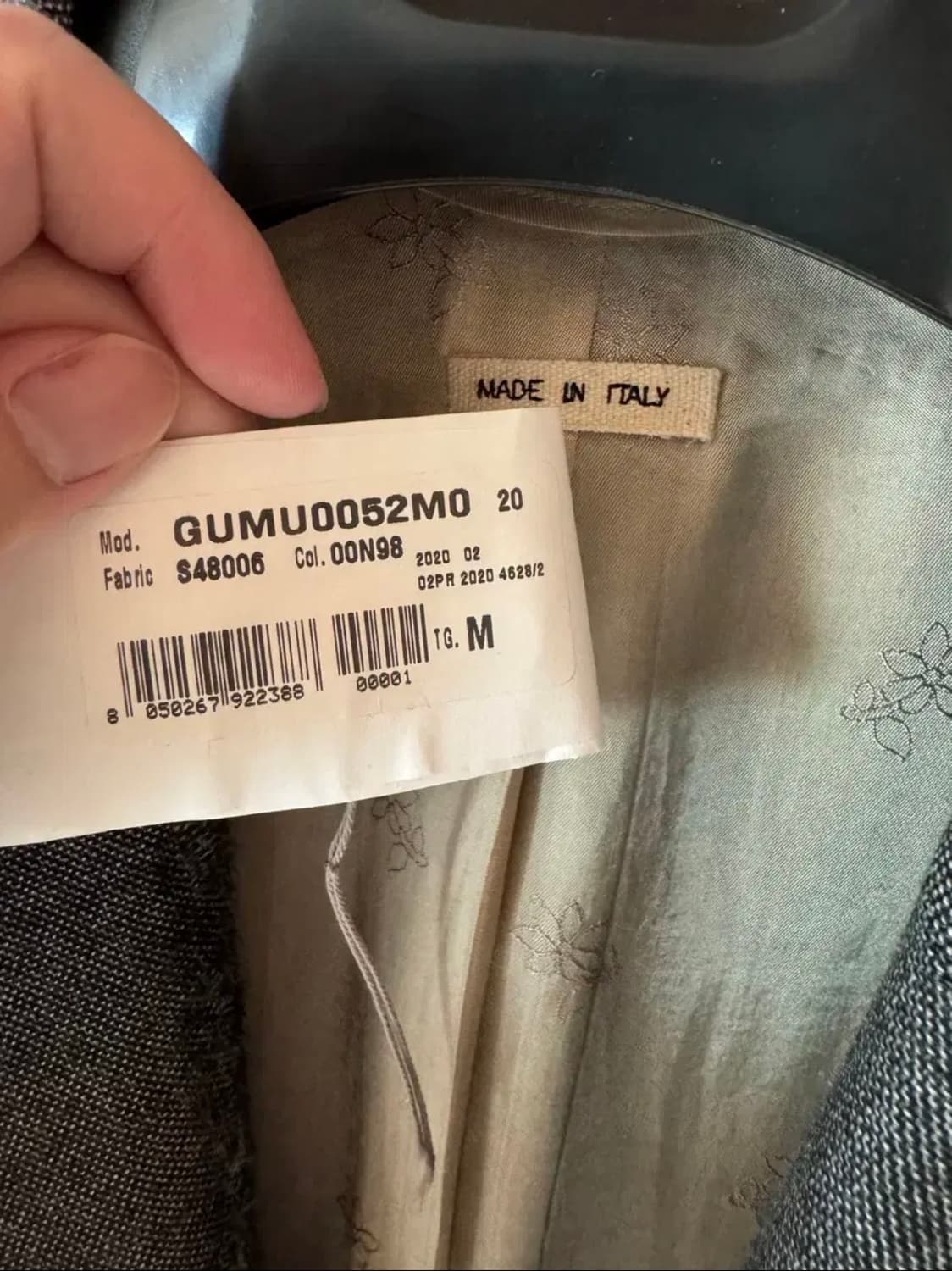 마르니 디스 블레이저 (송민호 착용) 상품이미지6