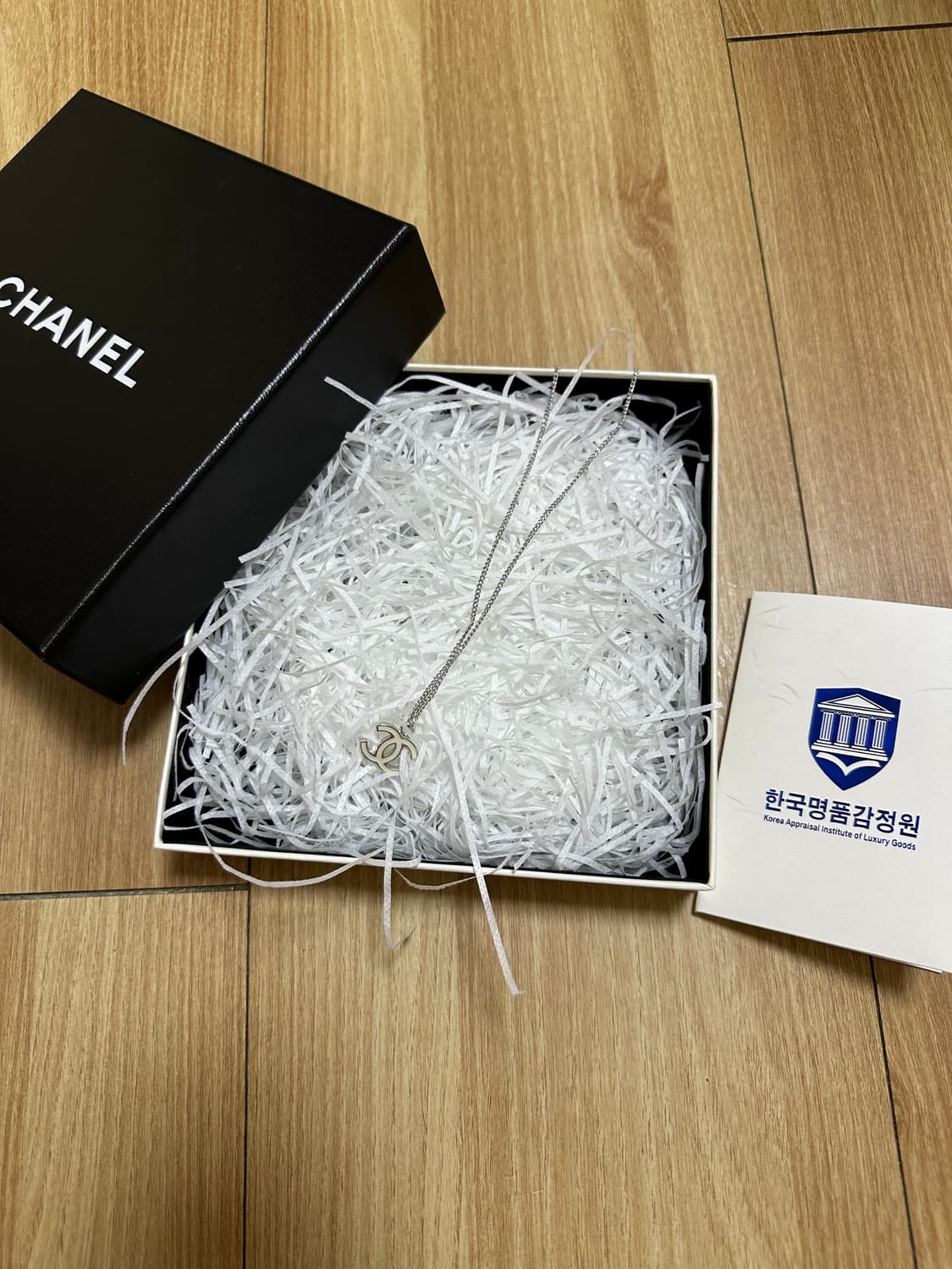 제니 샤넬 아이보리 목걸이 상품이미지4