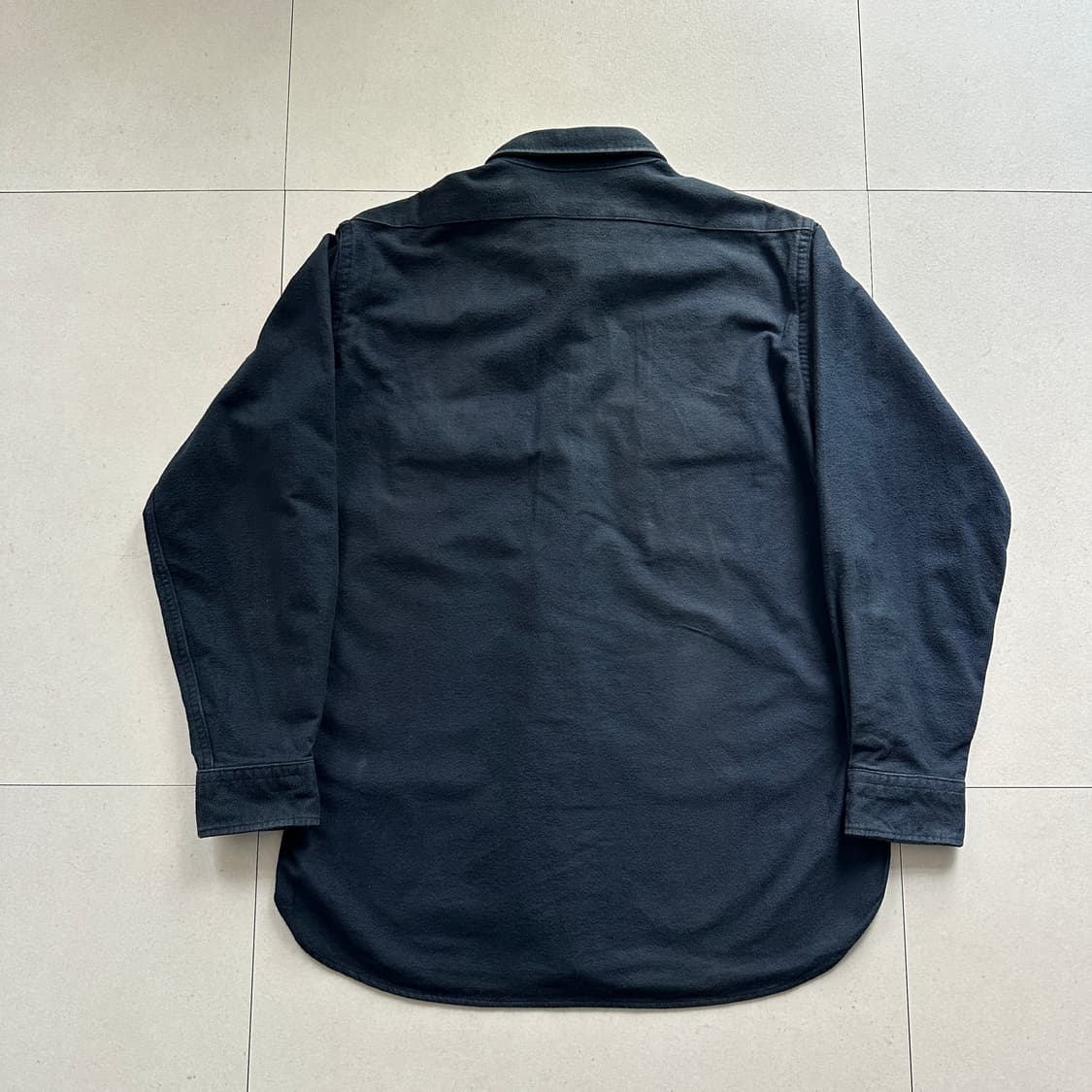 90s 엘엘빈 샤모아 셔츠 해비코튼 플란넬 오리자수 MADE IN USA 상품이미지7