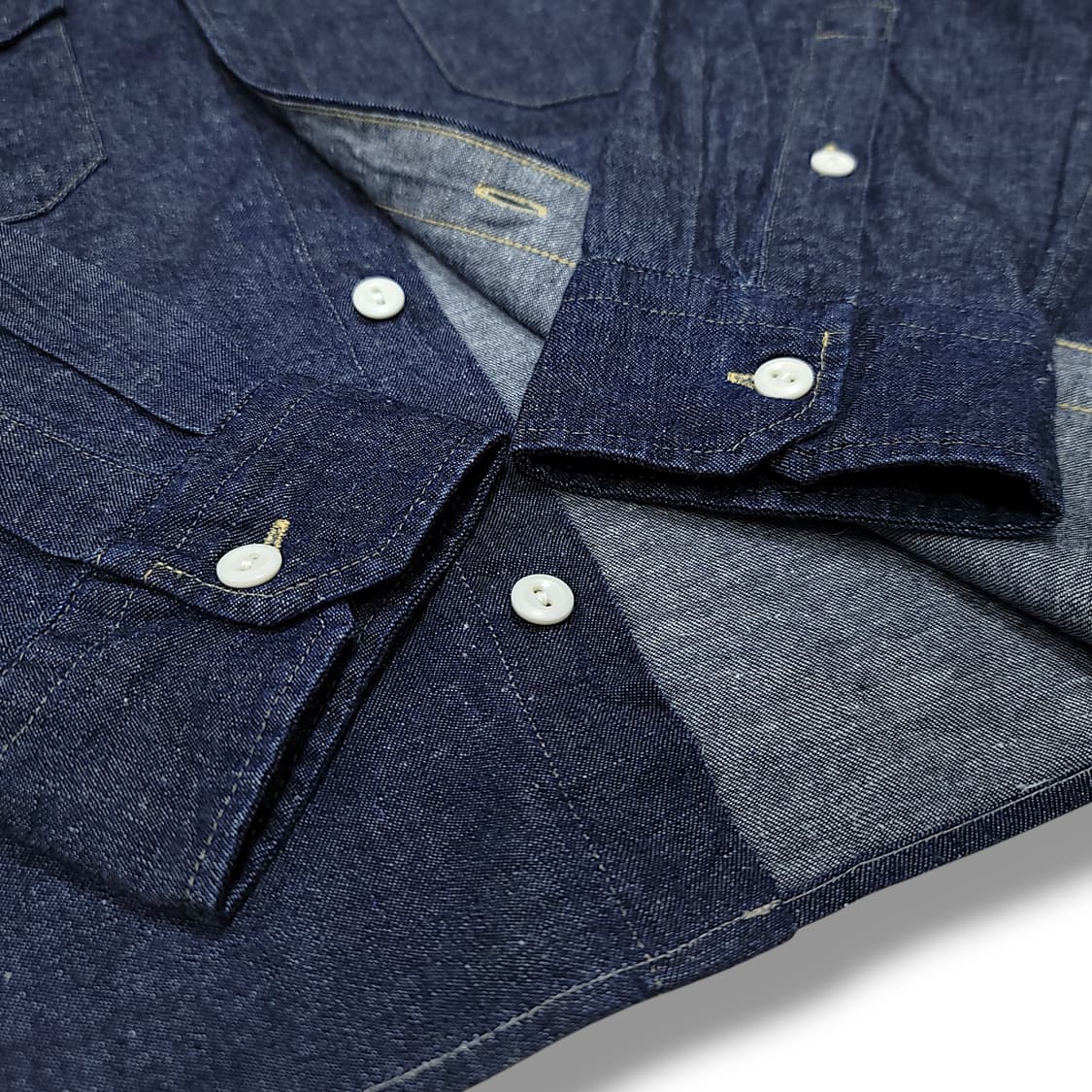 [L] 리바이스 진청 잭슨 워커 릴렉스 오버 데님 긴팔셔츠 상품이미지6
