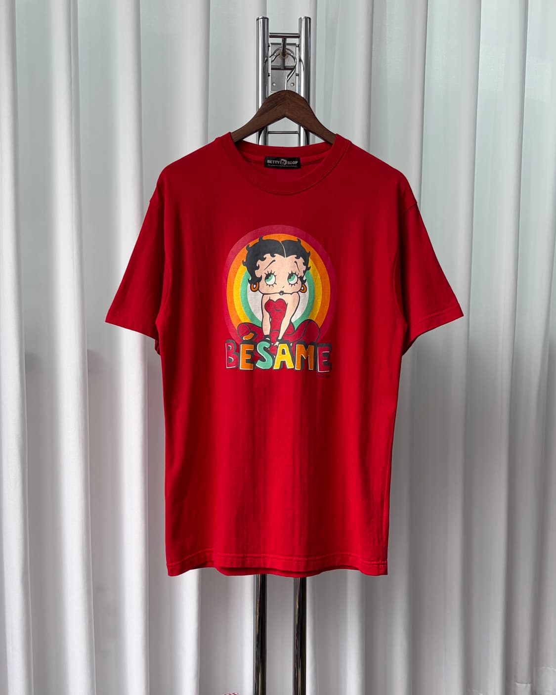 [L]베티 붑 betty boop 오피셜 반팔 티셔츠 상품이미지2