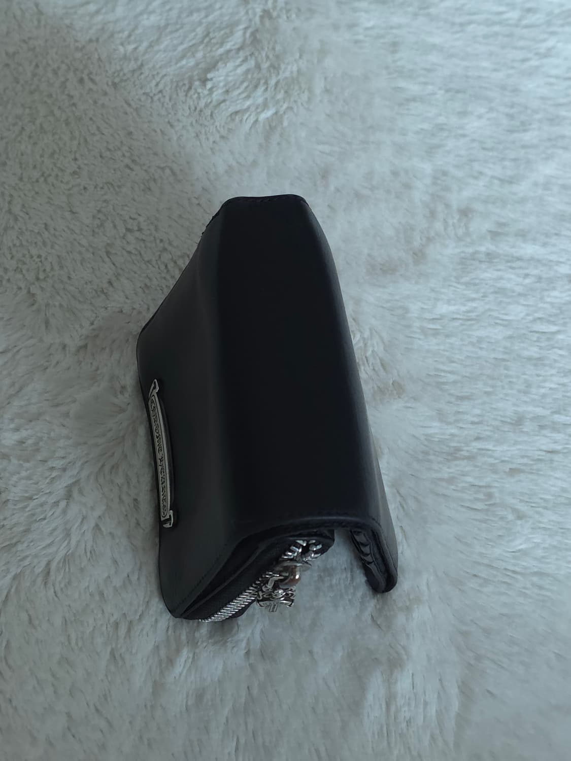 [OS] 크롬하츠 스퀘어 집빌 레더 지갑 블랙 상품이미지7