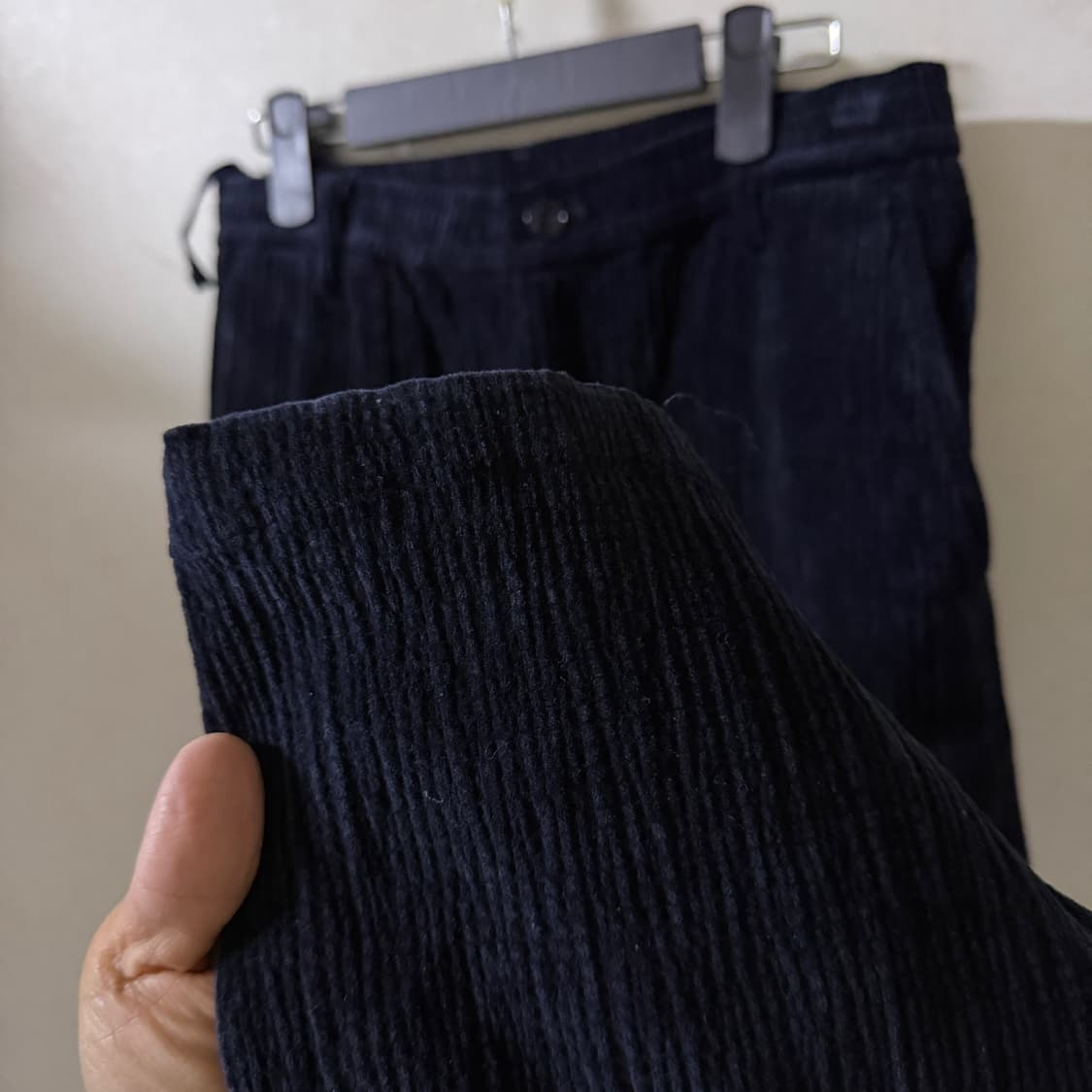 타임옴므 코듀로이 남성 와이드 팬츠 (32-33정도) 상품이미지4