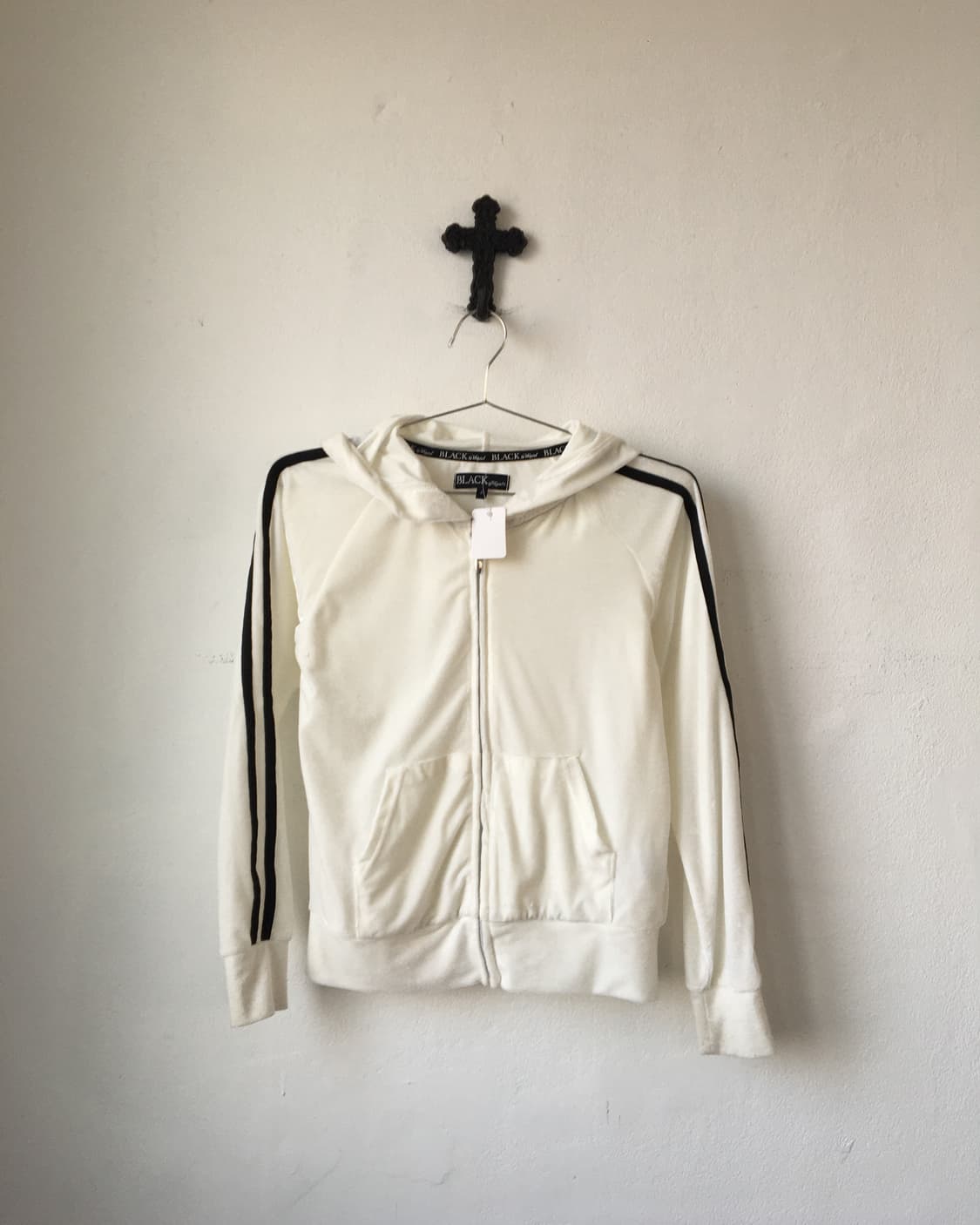 Velvet hood zip up 상품이미지2