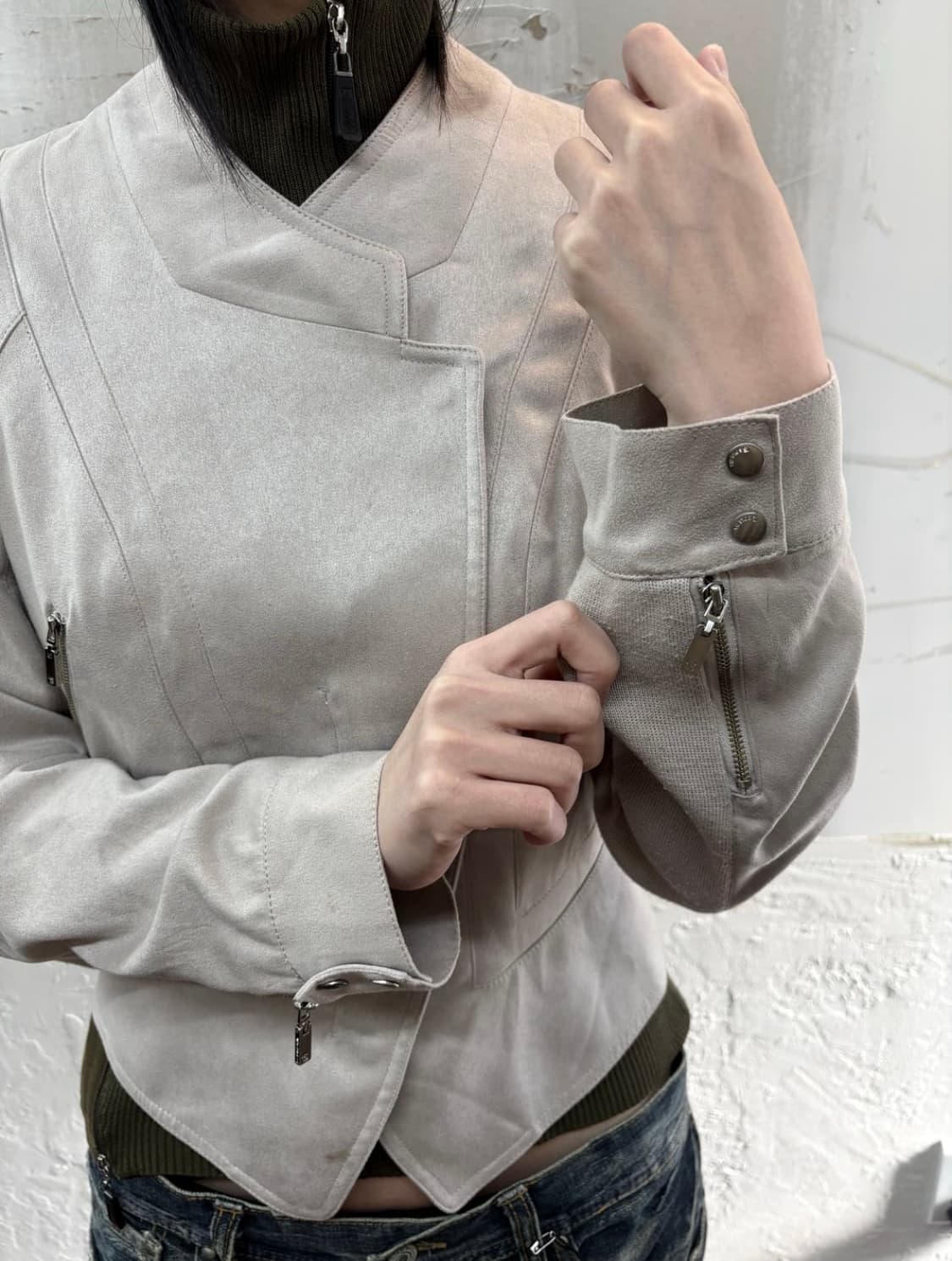 suede pintuck jacket 상품이미지3