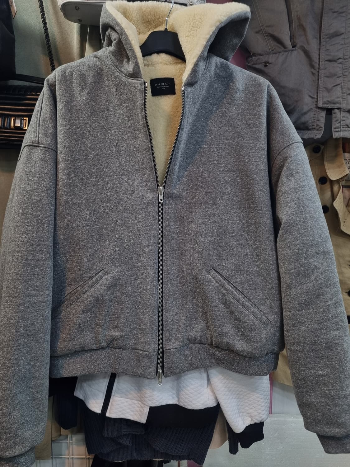 Fear of God Fifth Collection 후드 집업 L 상품이미지1