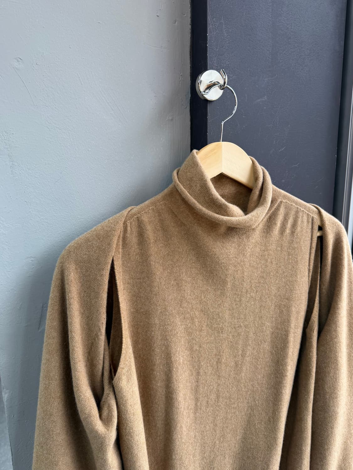 L/ 에르메스 이중 레이어 캐시미어 가디건 상품이미지5