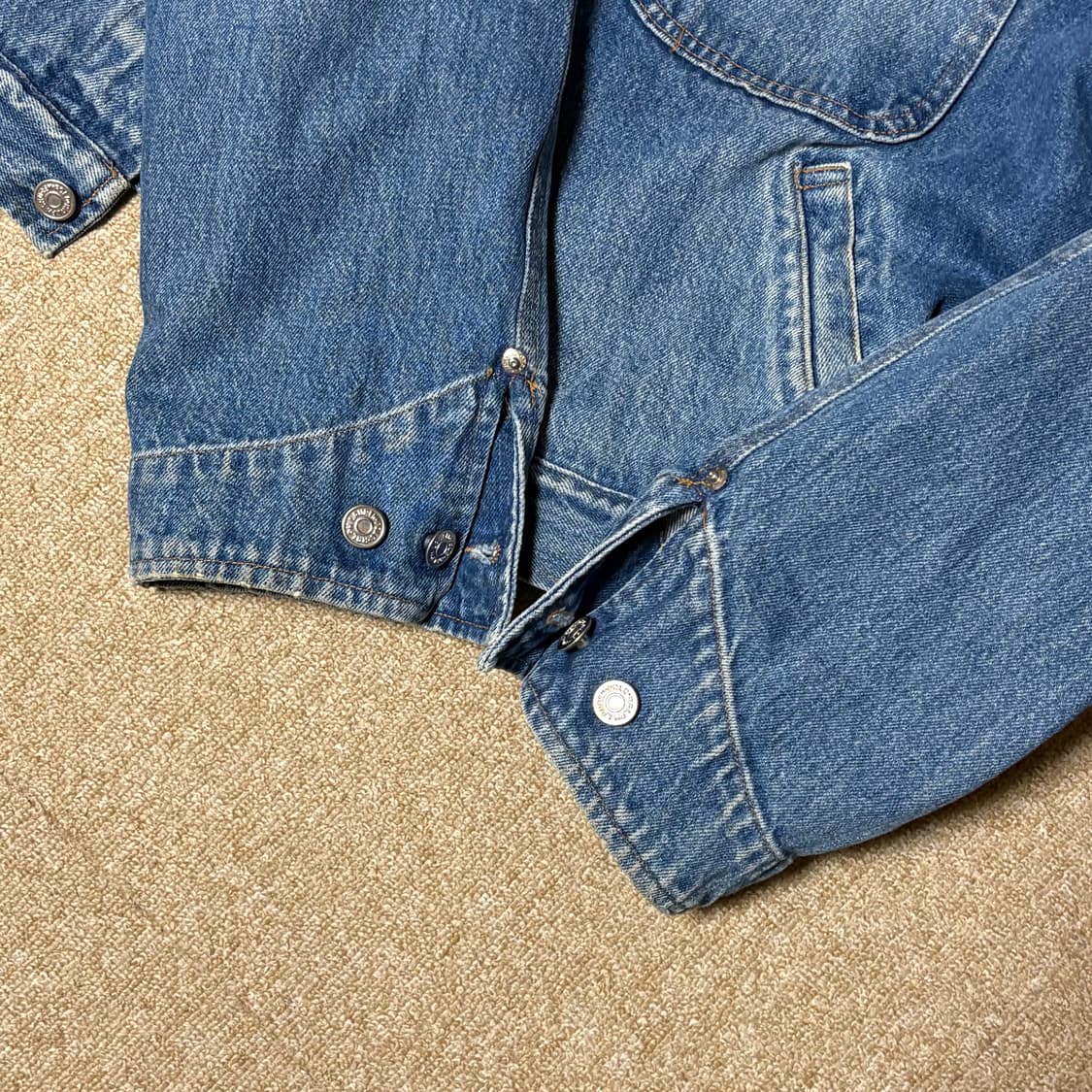 폴로 덩가리 성조기 데님자켓 XL 상품이미지4