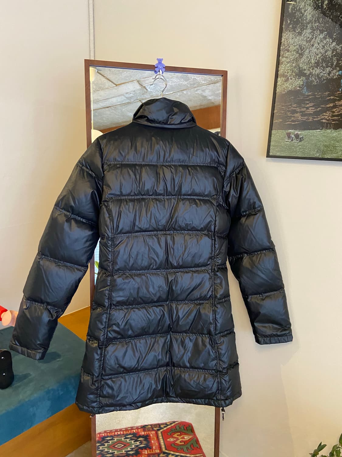 아디다스 유광 여성 롱패딩 상품이미지4