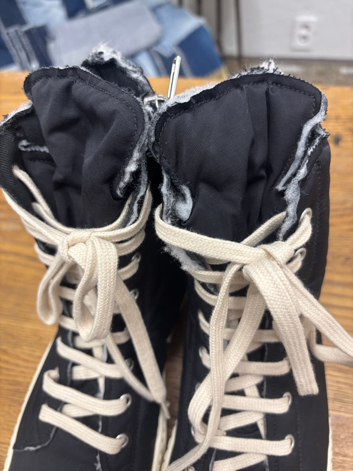 릭오웬스 다크쉐도우 패딩 하이탑  상품이미지3