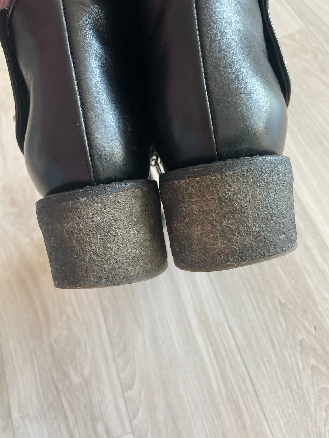 정품 샤넬 턴락 cc 부츠 상품이미지6