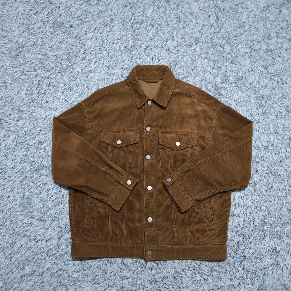 스파오) XL 남자 코듀로이 셔츠형자켓 / 왕눈이샵 상품이미지1