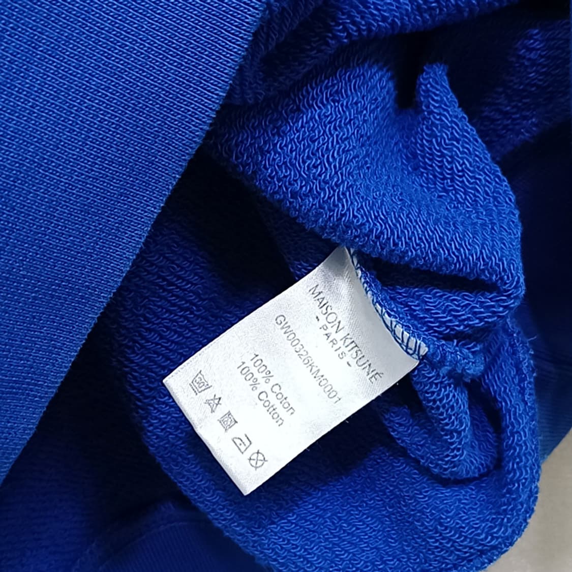 정품 메종키츠네 봄 가을 맨투맨 라운드 티 여성 L 사랑봉봉 상품이미지4