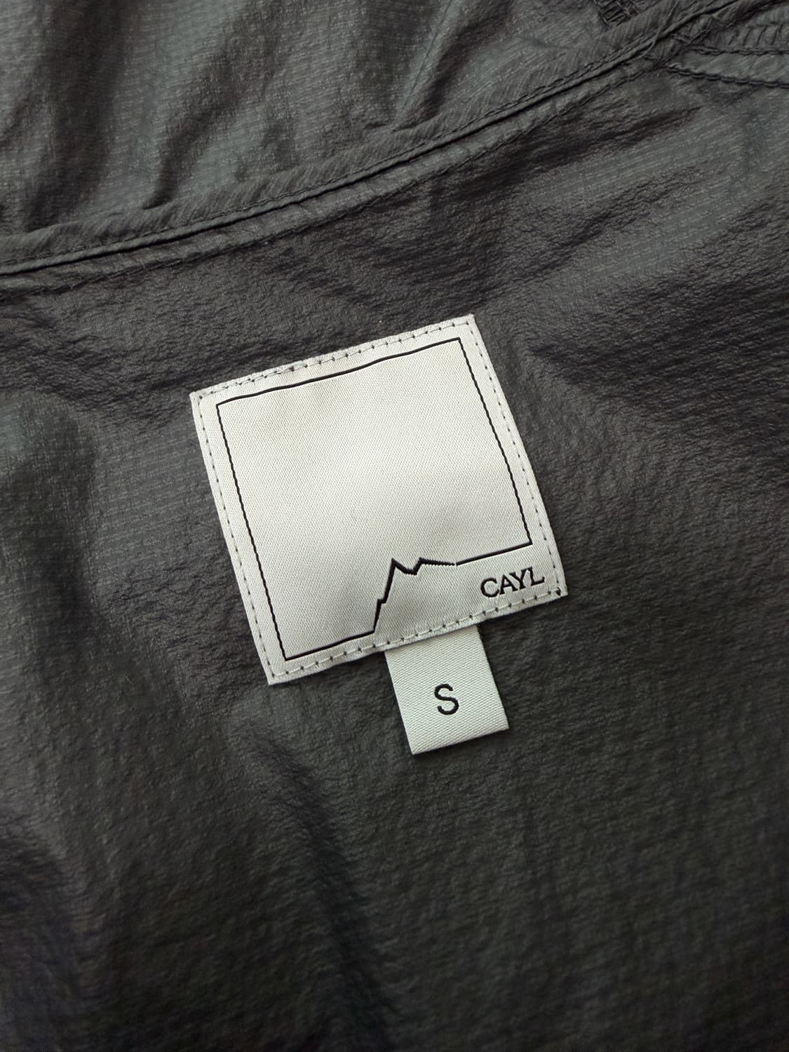 케일 cayl 라이트 에어 패커블 자켓 그레이 S 상품이미지5