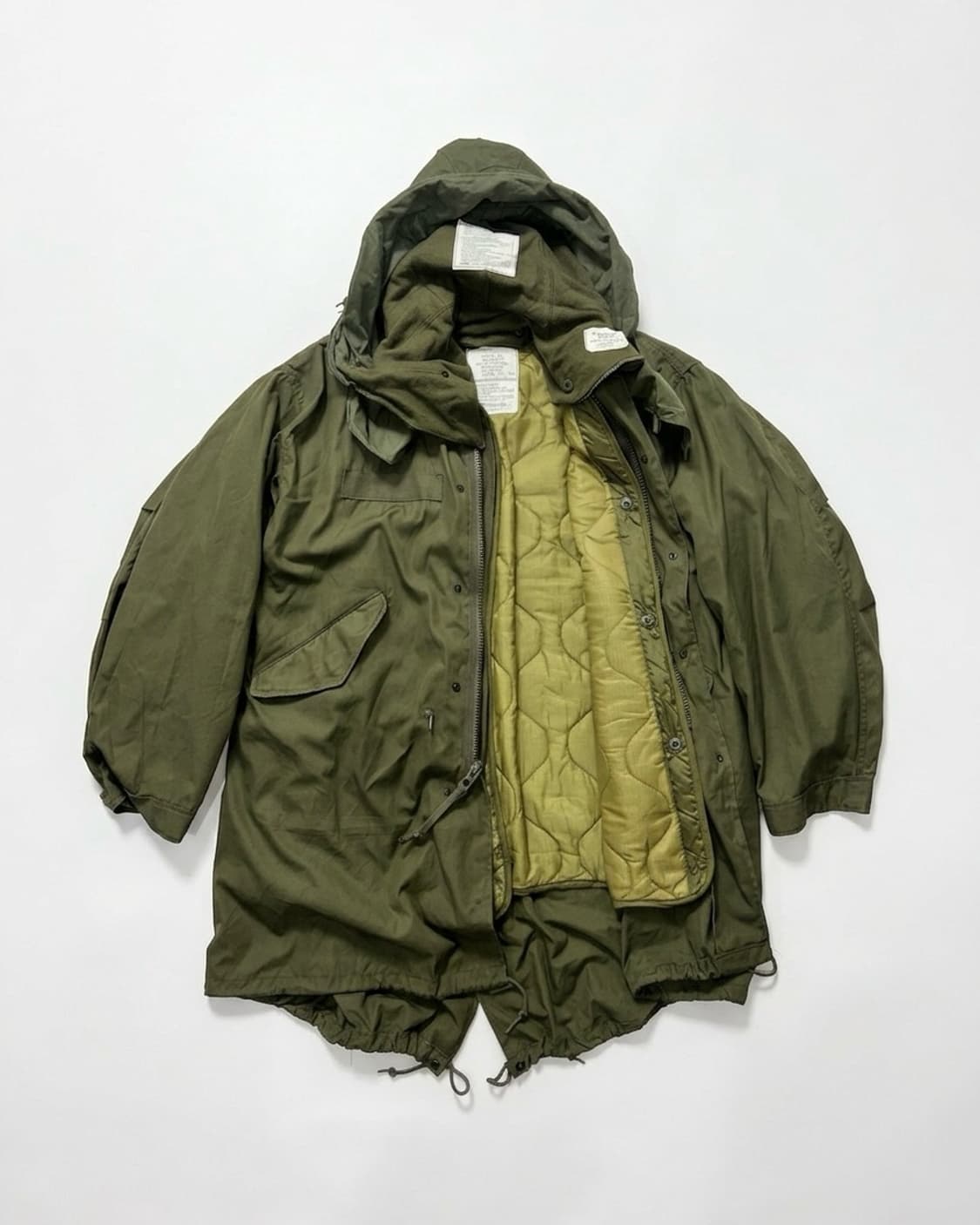 80s 미군 오리지널 M-65 피쉬테일 개파카 상품이미지1