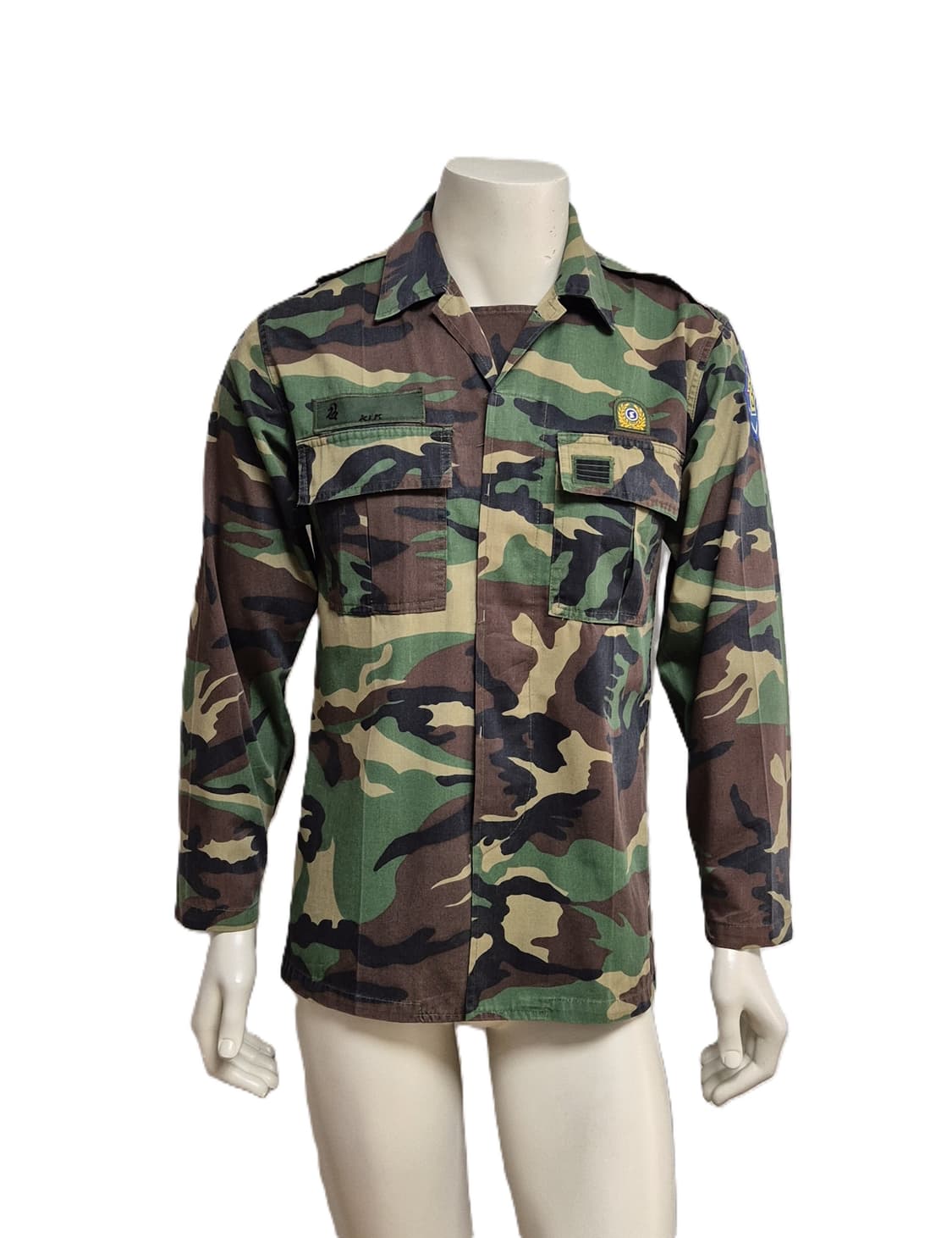 육군 구형 3기갑여단 병장 초기형 동계 전투복 상의 자켓 (L) 상품이미지1