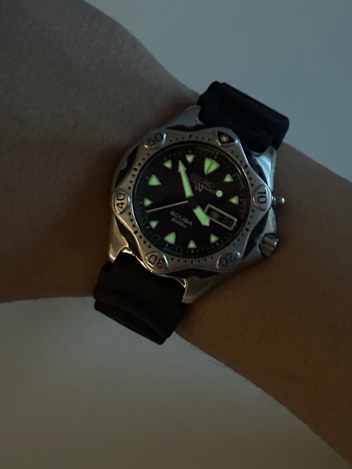 SEIKO auto quartz scuba 상품이미지6
