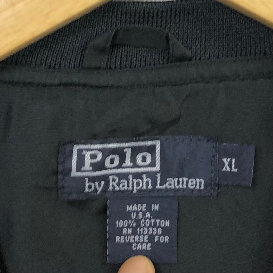 Xxl 폴로 블랙 웜업 상품이미지4