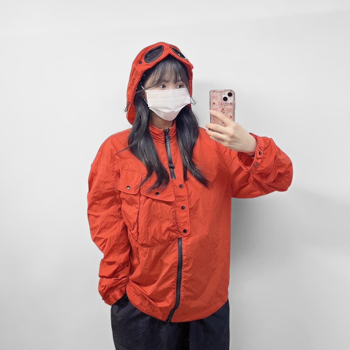 C.P컴퍼니 나일론 고글 후드 자켓 상품이미지3