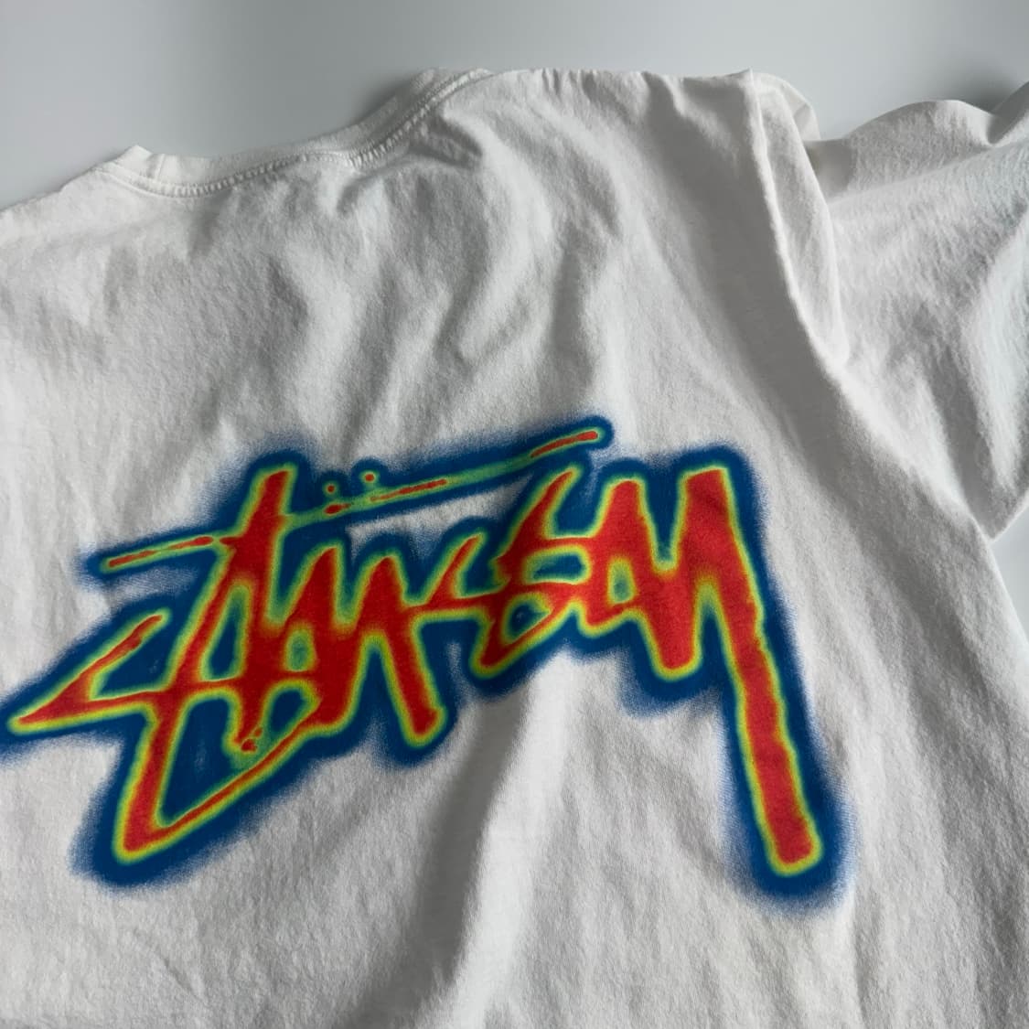 Stussy 스투시 써멀 스탁 화이트 반팔  상품이미지6