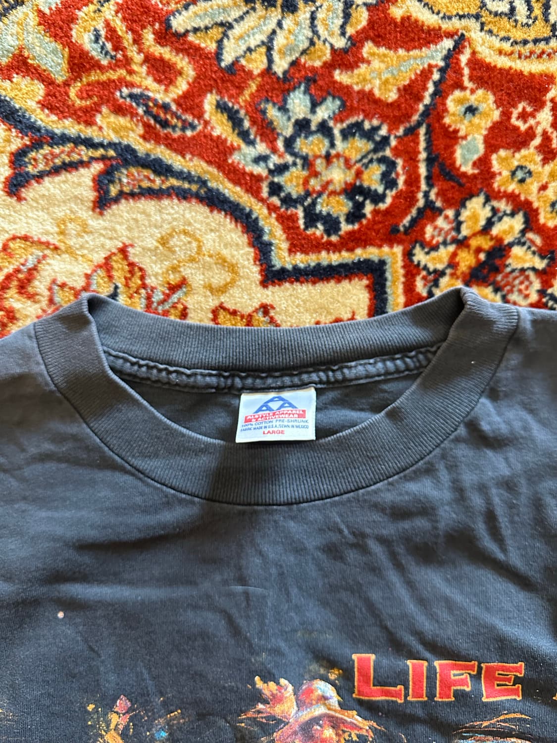 00s 카우보이 로데오 아트웍티 -XL 상품이미지8