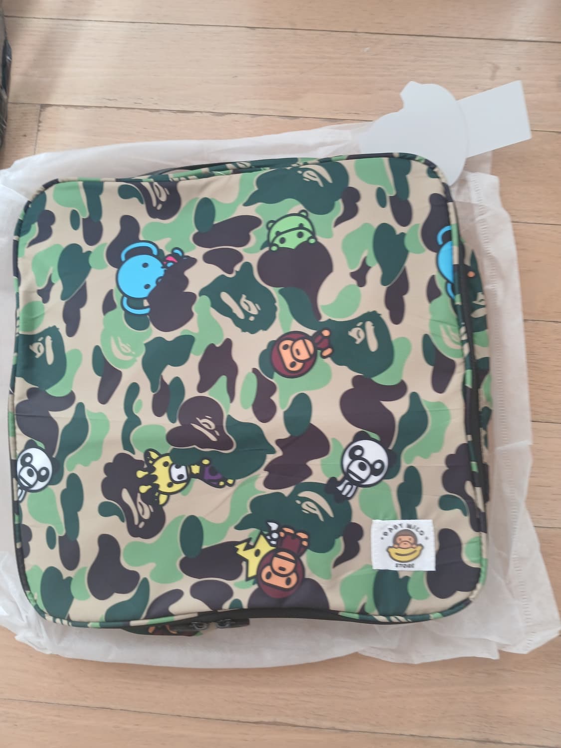 새제품 BAPE 베이프 ABC 마일로 올 프렌즈 카모 어쏠드먼트 케이스  상품이미지1