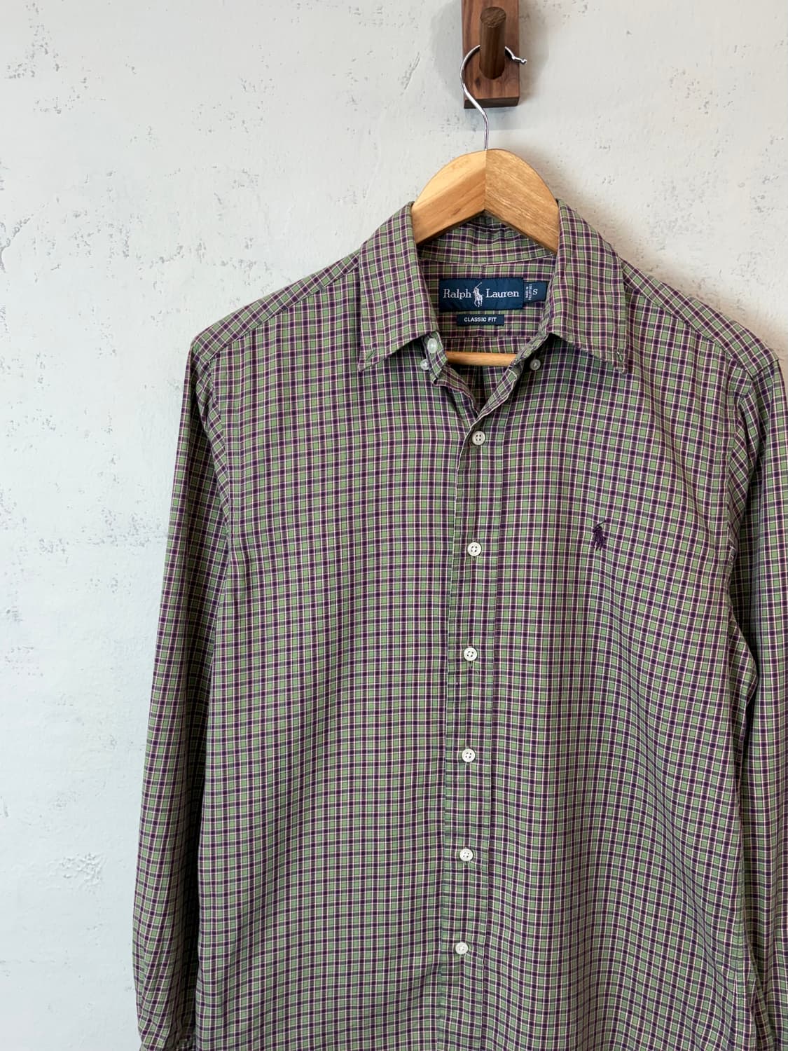 폴로랄프로렌 빈티지 체크 셔츠 상품이미지5