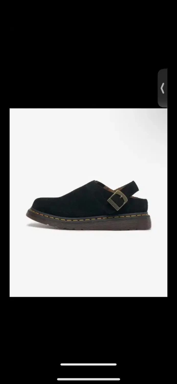 닥터마팀 아이샴 블랙 데저트 오아시스 스웨이드 블랙 270 상품이미지1