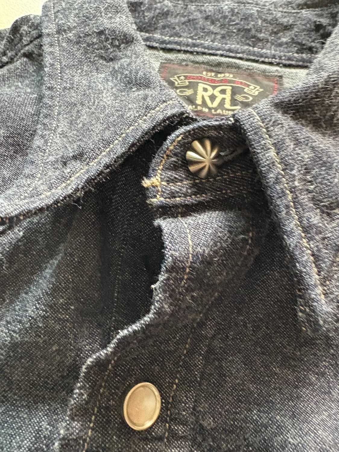 RRL 데님셔츠 M  더블알엘 상품이미지7