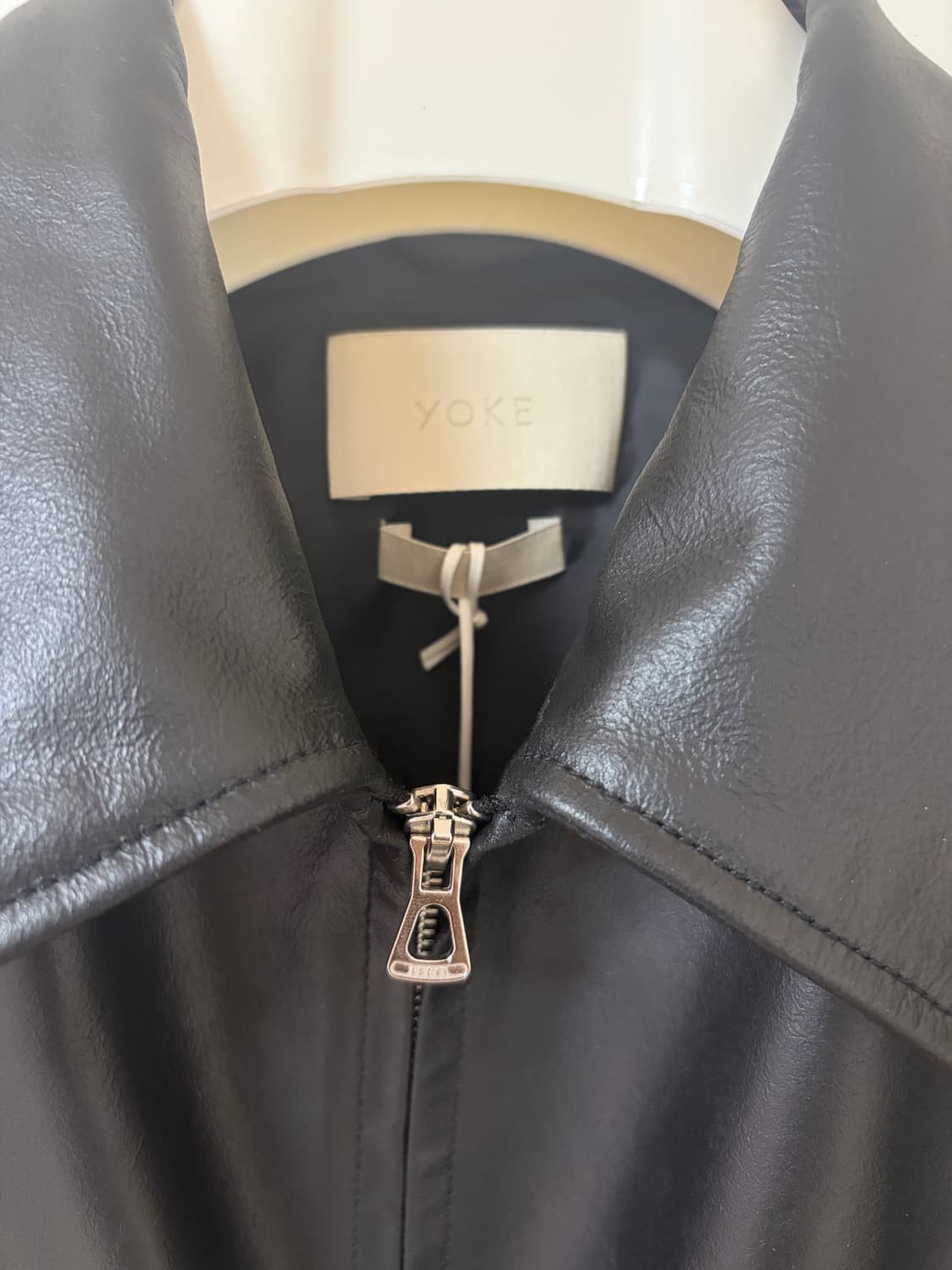 yoke leather zip blouson 상품이미지2