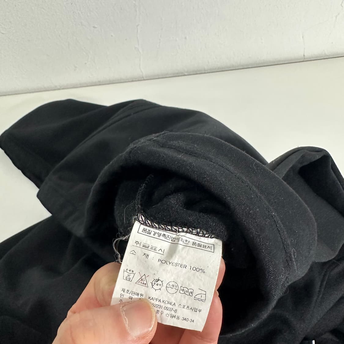 L 카파 블랙 트랙탑 집업 져지 상품이미지7
