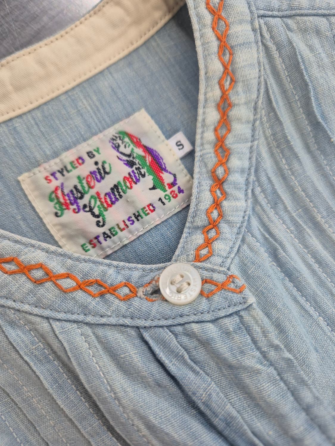 Hysteric glamour Denim long shirt  상품이미지1
