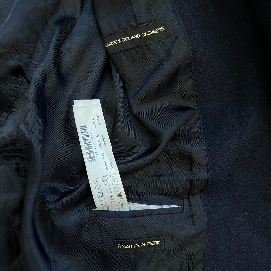 100) 마시모두띠 캐시미어 울 혼방 코트 싱글코트 이태리원단 상품이미지8